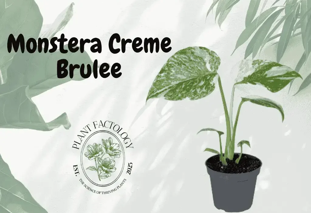 Image of Monstera Creme Brulee
